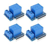 OTOTEC Scheda Modulo Relè Mini Da 4 Pezzi Compatibile Con Wemos D1 Compatibile Con NodeMCU