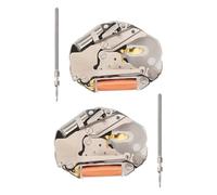 OTOTEC Set di 2 kit di riparazione per orologio con meccanismo al quarzo e albero compatibile con movimento Miyota 2035, movimento vintage steampunk meccanico