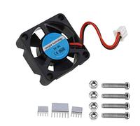 OTOTEC Set di ventole di raffreddamento per CPU DC 5 V, senza spazzole, con 4 viti, 3 radiatori compatibili con Raspberry Pi/A/B/B 2/3