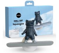 Ototo - Chill Cat Squeegee - Muted Grey And Dark Blue - Compact NUOVO