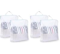 OTraki 2 Pezzi Sacchetti Lavatrice Biancheria 60x80cm Retina per Biancheria, Laundry Bag Con Cerniera Nascosta, Rete Resistente con Manico Sacchetti per Lavatrice per Camicie Vestiti per Bambini