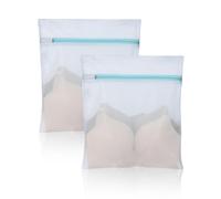 OTraki 2 Pezzi Sacchetti per Lavatrice, 30x40 cm Sacchetto Lavatrice con Cerniera Nascosta Retina per Lavatrice Piccolo Sacchetti Lavatrice Biancheria per Camiceria, Calze, Intimo
