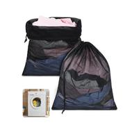 OTraki 2 Pezzi Sacchetto Lavatrice, 50x60cm Retina per Lavatrice Riutilizzabiliper Sacchetti Lavatrice Biancheria Con Couliss per Delicati Reggiseni Calzini Scarpe