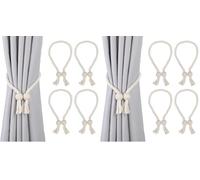 OTraki 4 Pezzi Ferma Tende con Calamite, Fermatenda Magnetici Resistenti per Interni ed Esterni, Ferma Tende con Calamita per Tutti i Tipi di Tendaggi, Beige (Confezione da 2)