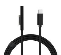 OTraki Cable de Carga USB-C para Surface 65W Cable de Carga Magnético Type-C Macho para Microsoft Surface Pro 11/10/9/8, Go 4/3/2, Laptop 5/4/3, Book 3/2, Funciona con Cargador USB C PD 45W 15V3A