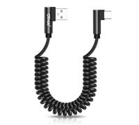 OTraki Cavo USB C Corto Ad Angolo Retto 0,8 m,Cavo USB Type-C,Caricatore USB-C P