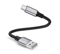 OTraki Cavo Usb C Usb A 0.1m, Cavo Usb C A A Ricarica Rapida 3a Lega Intrecciato In Nylon, Cable Type C Compatibile Con Iphone 17 Pro Max Air/16/15 Plus Pro Max, Galaxy, Pixel, PS5