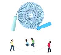 OTraki Corda per Saltare Bambini, Corda per Saltare 5M Regolabile Skipping Rope Corda da Salto Lunga ideale come regalo per Saltare Bambina uomini donne Leone Blu