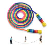 OTraki Corda per Saltare Professionale 5 m per Bambini con Manico Legno