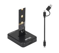 OTraki Docking Station SSD M.2 NVMe & SATA, 10Gbps USB 3.1 Gen 2 Adattatore M.2 NVMe & NGFF SSD per M-Key & B+M Key, Adattatore Dual Protocollo M2 NGFF a SATA per 2230 2242 2260 2280 SSDs