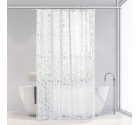 OTraki Tenda da Doccia Antimuffa 120 x 200 cm con Magnete Trasparente
