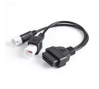 OTRCORIC 3 pin 4 pin a 16pin moto diagnostico cavo per Yamaha 2 in 1 obd2 adattatore moto Kline Honda CRF Fit Euro 5 3pin 4pin a 16pin adattatore connettore