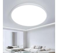 OTREN Plafoniera LED Soffitto 50 cm, 52W Lampada LED 6500K Luce Naturale, Lampadario Moderno per Camera da Letto, Soggiorno, Cucina, Balcone, Ufficio