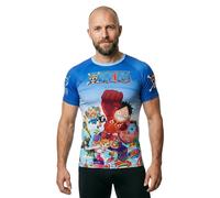 Otso Maglietta A Maniche Corte One Piece Egghead Luffy Straw Hat Crew