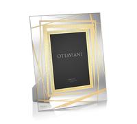 Ottaviani Portafoto da tavolo dal design moderno ed elegante con cornice in cris