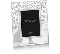 Ottaviani Portafoto della Collezione Albero dell'amore in Cristallo e foglia argento Tecnologia Silver Foil cm 13x18