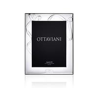 Ottaviani Portafoto fascia larga della Collezione Gli sposi in Miro Silver cm 13x18