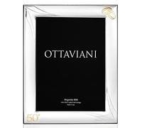 Ottaviani Portafoto fascia stretta della Collezione 50 anni insieme in Miro Silver cm 18x24