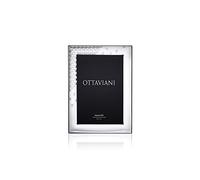 Ottaviani Portafoto fascia stretta della Collezione Scacchi in Miro Silver cm 9x13