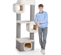 OTTAWA | Tiragraffi, sdraio, parco giochi per gatti | Canadian Cat | 192 x 76 cm | crema