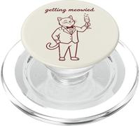 Ottenere Meowied Gatto Divertente Matrimonio Sposa Sposo PopSockets PopGrip per MagSafe