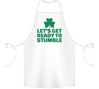 Ottenere Ready To Stumble Giorno di San Patrizio Cotone Grembiule 100% Biologico