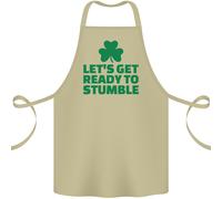 Ottenere Ready To Stumble Giorno di San Patrizio Cotone Grembiule 100% Biologico