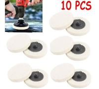 Ottenere Un Concessionario Shine Con 10pcs 5.1cm Lana Lucidante Cuscinetti