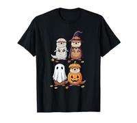 Otter Ghost Witch Mummy Zombie Pumpkin Halloween Costume Maglietta
