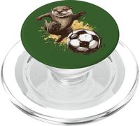 Otter Giocare Calcio - Otter Futbol - Otter Soccer PopSockets PopGrip per MagSafe