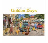 Otter House 2026 Golden Days Trevor Mitchell Calendario A4 Mensile