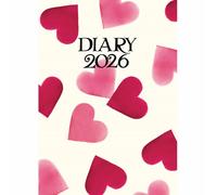 Otter House Emma Bridgewater, Diario A6 Cuori Rosa 2026 Settimana Da Vedere