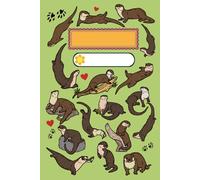 Otter Joy Journal: Lime Green Pastel Notebook for Notes, Doodles, and Creative Journaling: Cute Kawaii Otter-Themed Writing Pad with Matte Softcover ... for Students, Artists, and Animal Lovers