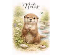 Otter Notes: Cute Otter Notebook | 200 pages | Lined Journal for Notes, Writing and Ideas | Perfect Gift for Otter Lovers