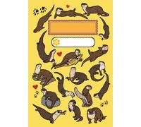 Otter Sunshine Days: Yellow Pastel Notebook for Journaling, Doodles, and Daily Notes: Cute Kawaii Otter Journal with Matte Softcover and 120 Lined ... for Students, Artists, Dreamers, and Planners