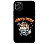 Otter This World Boys Space Otter Cartoon Design Custodia per iPhone 11 Pro Max