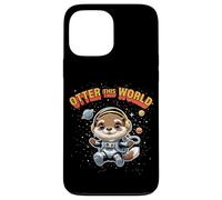 Otter This World Boys Space Otter Cartoon Design Custodia per iPhone 13 Pro Max