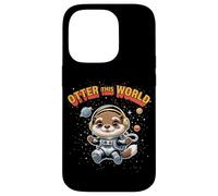 Otter This World Boys Space Otter Cartoon Design Custodia per iPhone 14 Pro