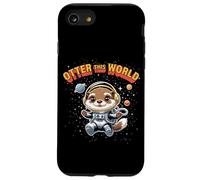 Otter This World Boys Space Otter Cartoon Design Custodia per iPhone SE (2020) / 7/8