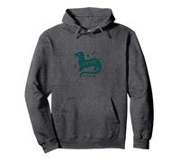Otter This World, Regalo per Gli Amanti della Natura con Animali Acquatici giocoso Felpa con Cappuccio, Unisex per Adulti, Grigio Scuro, L