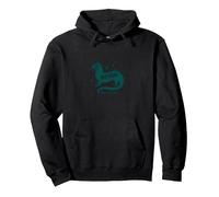 Otter This World, Regalo per Gli Amanti della Natura con Animali Acquatici giocoso Felpa con Cappuccio, Unisex per Adulti, Nero, M