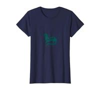Otter This World, Regalo per Gli Amanti della Natura con Animali Acquatici giocoso Maglietta, Donna, Navy, M