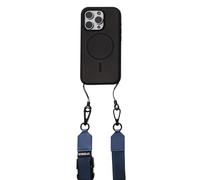 OtterBox 2-in-1 Crossbody Strap per il telefono, cordino regolabile, passante aggiuntivo per appendere chiavi e cuffie, compatibile con la maggior parte delle custodie per telefoni OtterBox, Blu