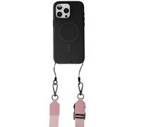OtterBox 2-in-1 Crossbody Strap per il telefono, cordino regolabile, passante aggiuntivo per appendere chiavi e cuffie, compatibile con la maggior parte delle custodie per telefoni OtterBox, Rosa