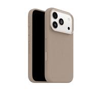 OtterBox Symmetry Series Cactus Leather MagSafe cover per iPhone 17 Pro, custodia protettiva sottile antiurto, a prova di caduta, testata 3x vs norme MIL-STD 810G, Grigio