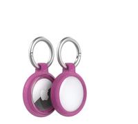 OtterBox AirTags Clear Case per AirTag, antishock e Cadute, Protezione Ultra Sottile e Rugged per Apple AirTags con moschettone, Rosefinch