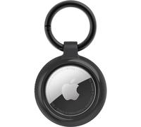 OtterBox AirTags Clear Case per AirTag, Obsidian | Protezione, anti urti e cadute, Ultra sottile e Rugged per Apple AirTags con moschettone