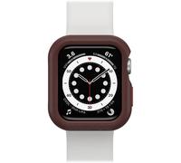 OtterBox All Day Bumper per Apple Watch Series SE (2ª gen/1ª gen)/6/5/4-40mm, antichock e cadute, sottile e protettivo per schermo e bordi dell' Apple Watch, Marrone/Rosso
