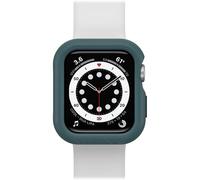 OtterBox All Day Bumper per Apple Watch Series SE (2ª gen/1ª gen)/6/5/4-44mm, antichock e cadute, sottile e protettivo per schermo e bordi dell' Apple Watch, Verde/Blu