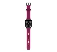 OtterBox All Day Cinturino per Apple Watch 44/45/46mm, morbido al tatto e resistente all'usura, cinturino in Silicone per Apple Watch, Rosa/Rosso